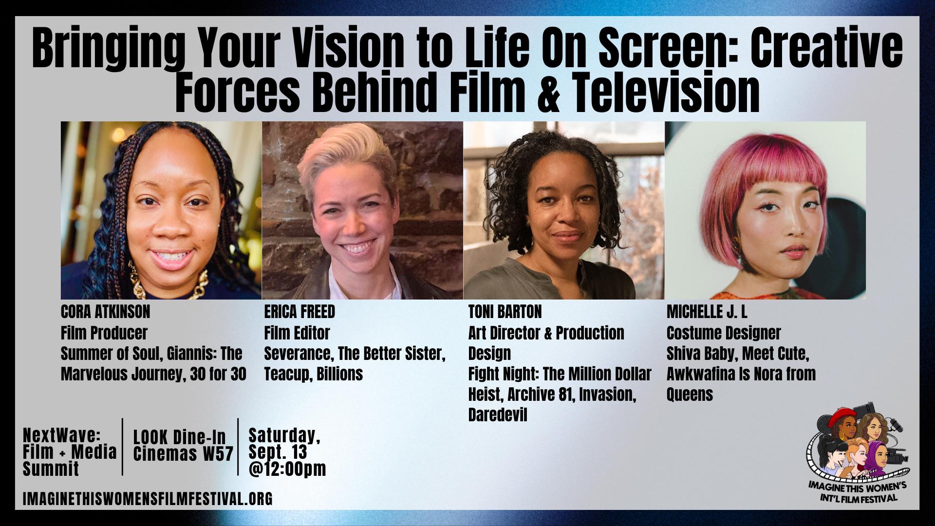Bringing Your Vision to Life On Screen: Creative Forces Behind Film & Television