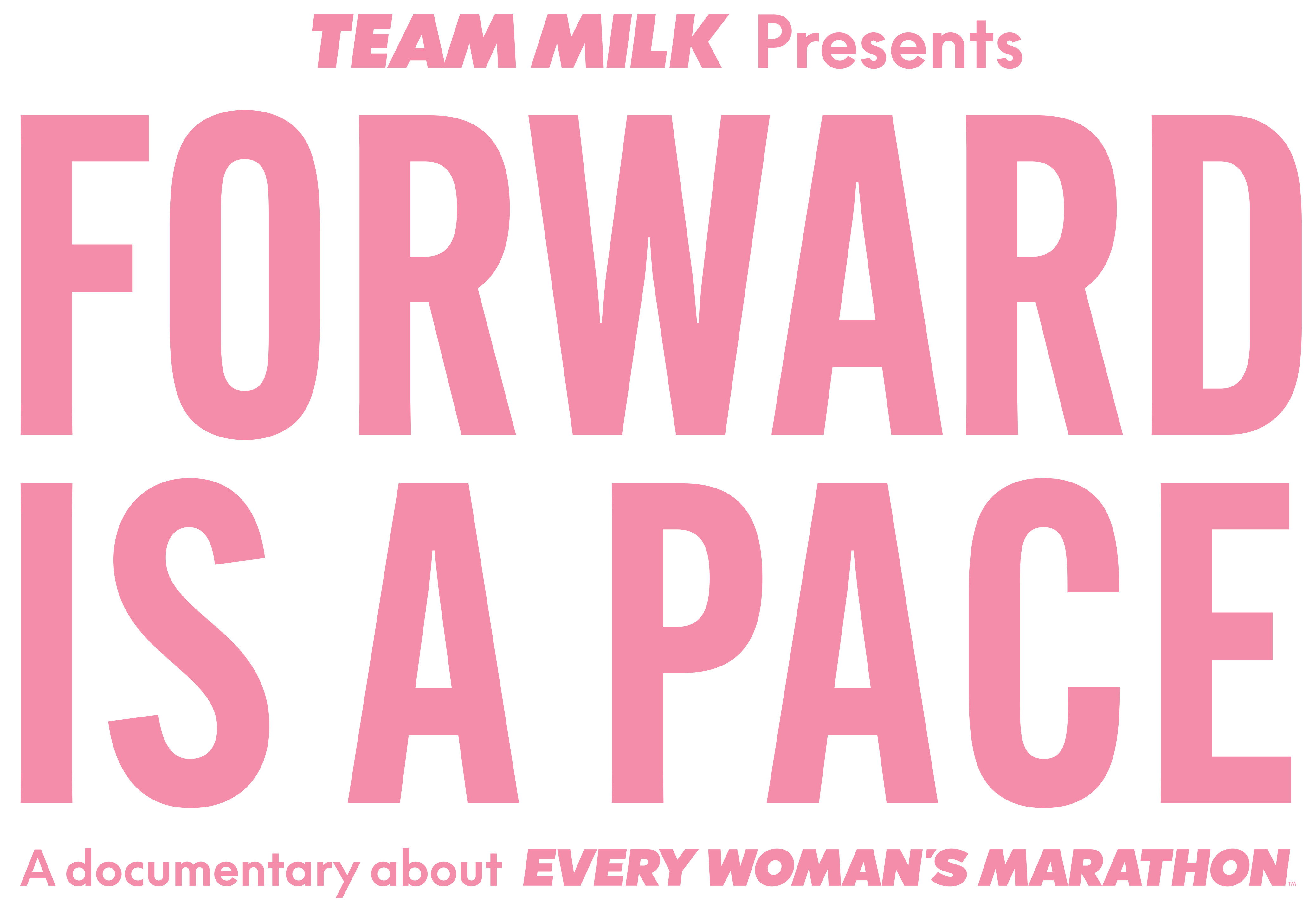 Forward Is a Pace