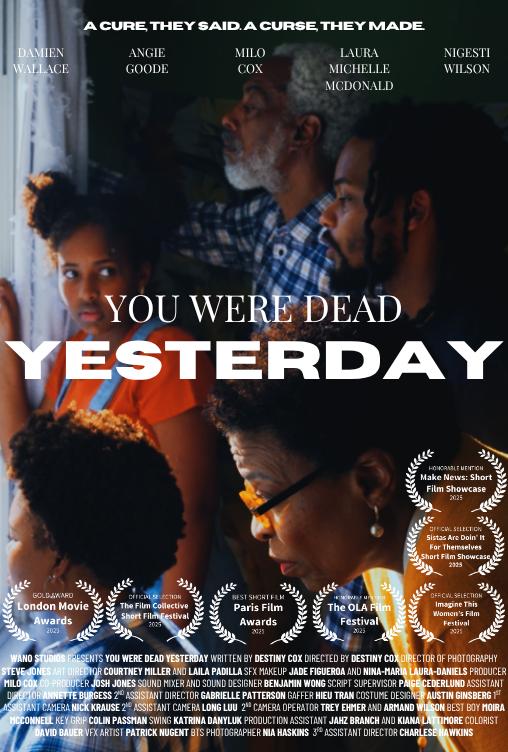 You Were Dead Yesterday You Were Dead Yesterday